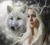 Серебряная волчица